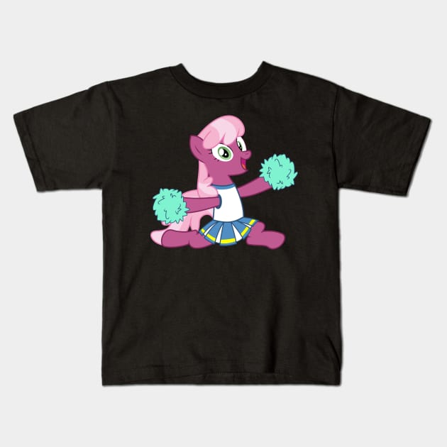 Cheerleader Cheerilee Kids T-Shirt by Wissle